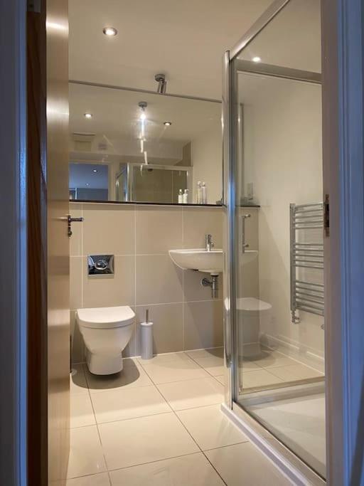 Modern Apartment, Fistral Beach New Quay Exteriör bild