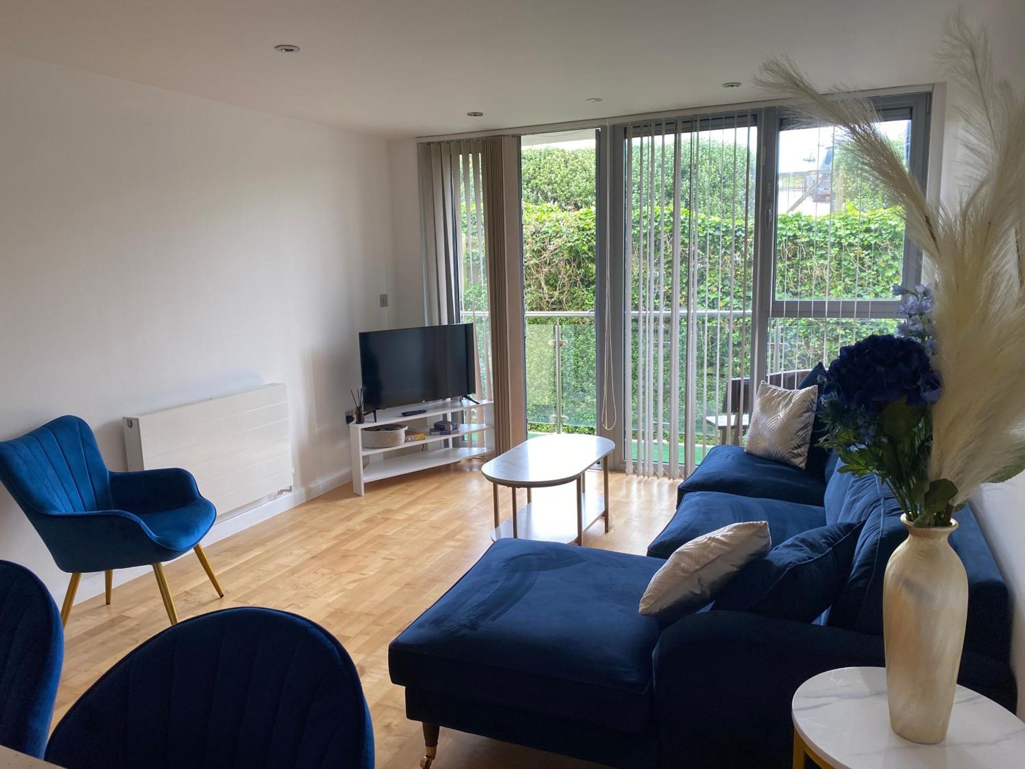 Modern Apartment, Fistral Beach New Quay Exteriör bild